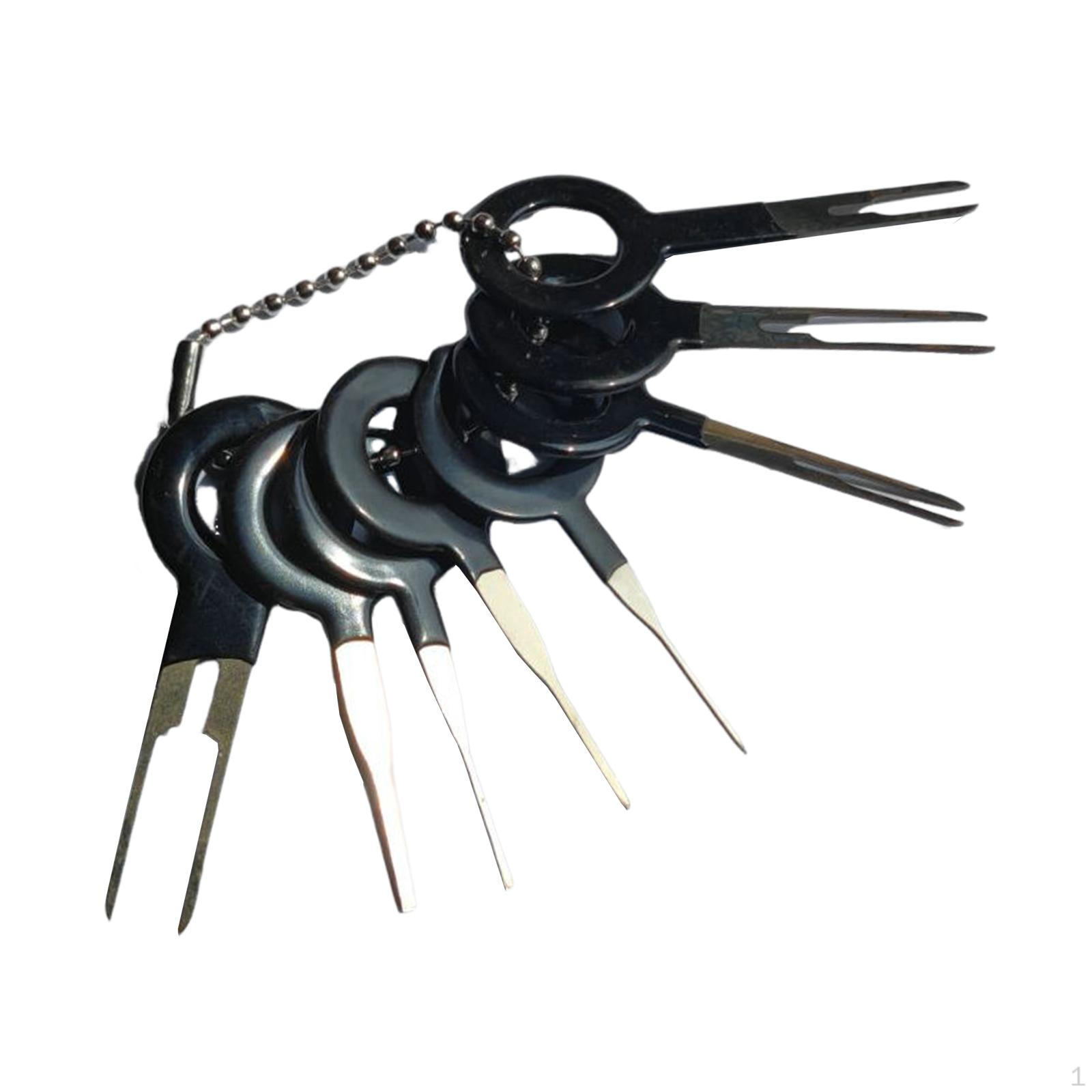 

8Pcs Auto Terminals Removal Tool Set Electrical Wiring Connector Pin ,Accessory ,Durable