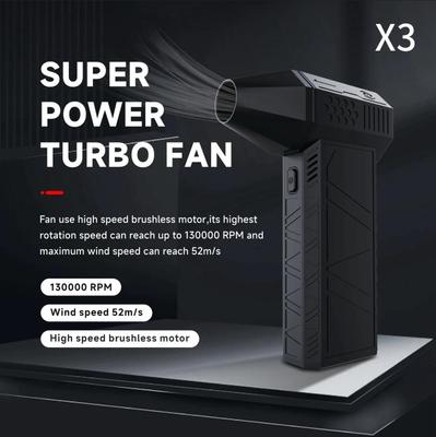 High speed turbofan, 130000 RPM, 6000 mAh