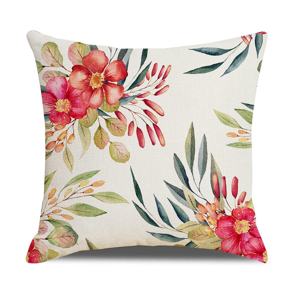 Nordic Tropical Plant Pillowcase - New Home & Office Decor Cushion Cover