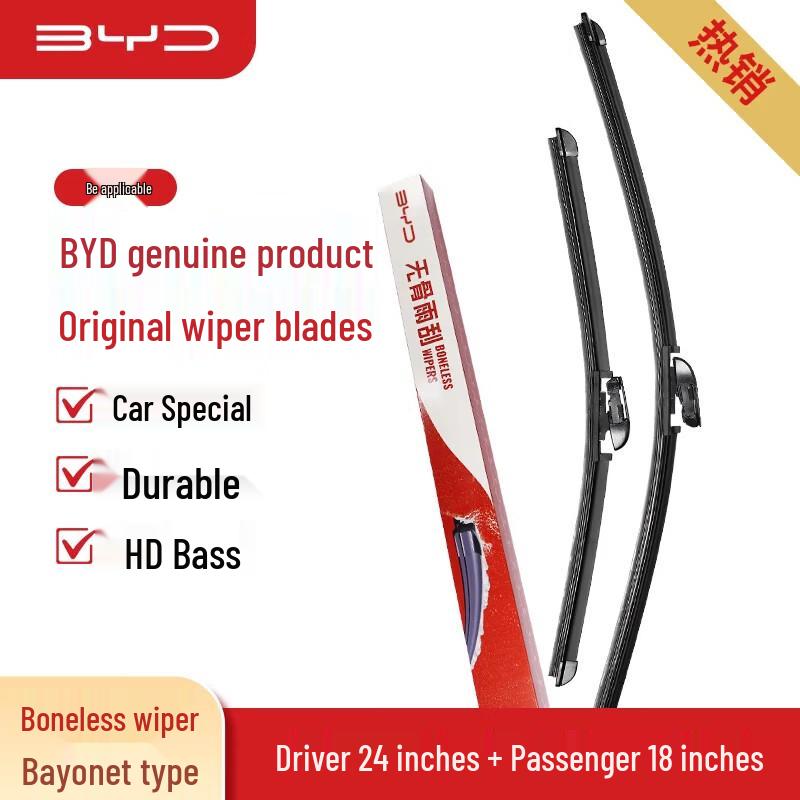 BYD Original Frameless Wiper Blades