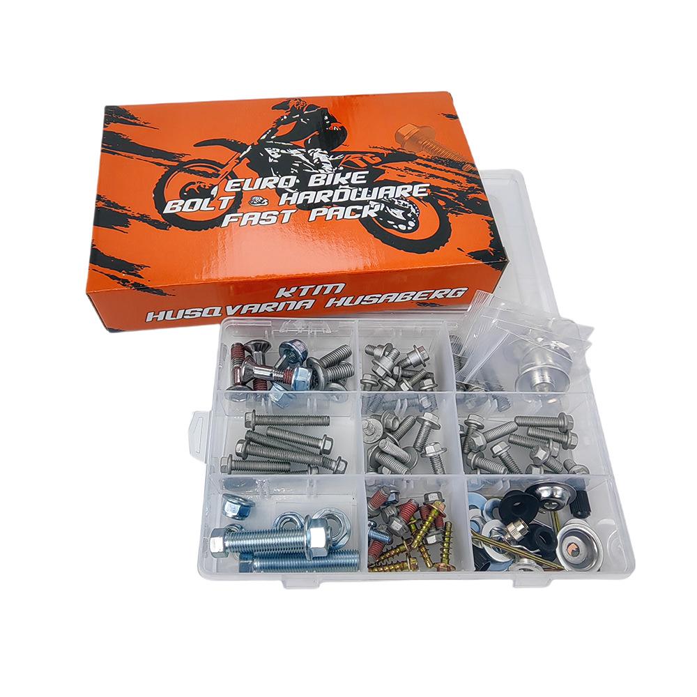 KTM & Husqvarna Off-Road Motocykl 110ks Sada šroubů pro rychlou opravu