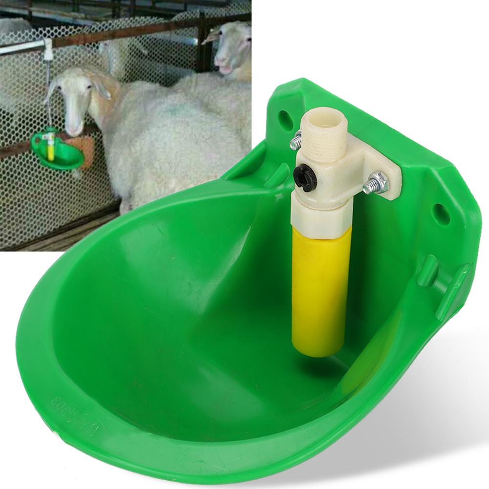 Sheep Water Bowls Touch Valve Plastic Cup Animal Feeders Drinking Equipment for FarmPlastic Amniotic Fluid Bowl