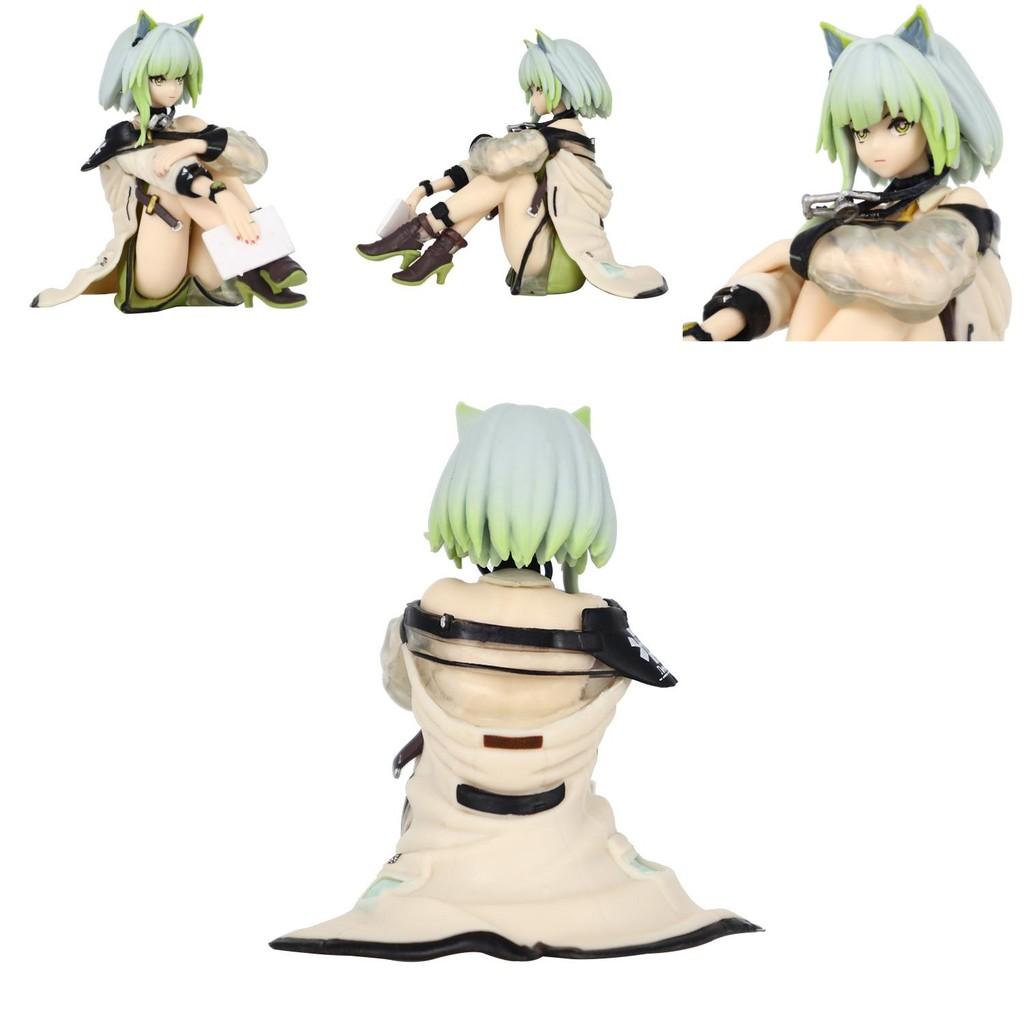 Stunning Arknights Kelsey Figurine Energetic Pose Pvc Material For Collectors