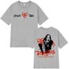 Singer Ruslana Merch Double-sided Print T Shirts Men Women Fashion O-neck Short Sleeve Tees Short-sleeved T-shirt