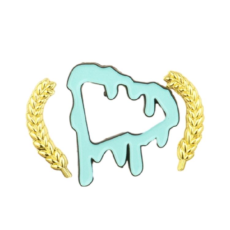 Hat Pins Clothing Accessories NonSlip Wheat Ear Badge for Bag Backpack