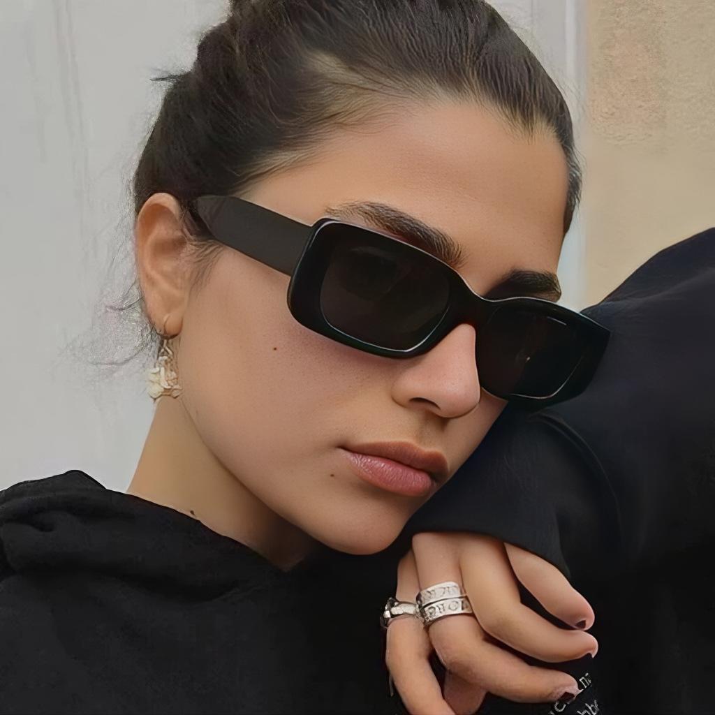 Candy Color Square Frame Sunglasses 2024 New Arrival Vintage UV Protection Sunglasses For Women Men European American Fashion Outdoor Sun Glasses