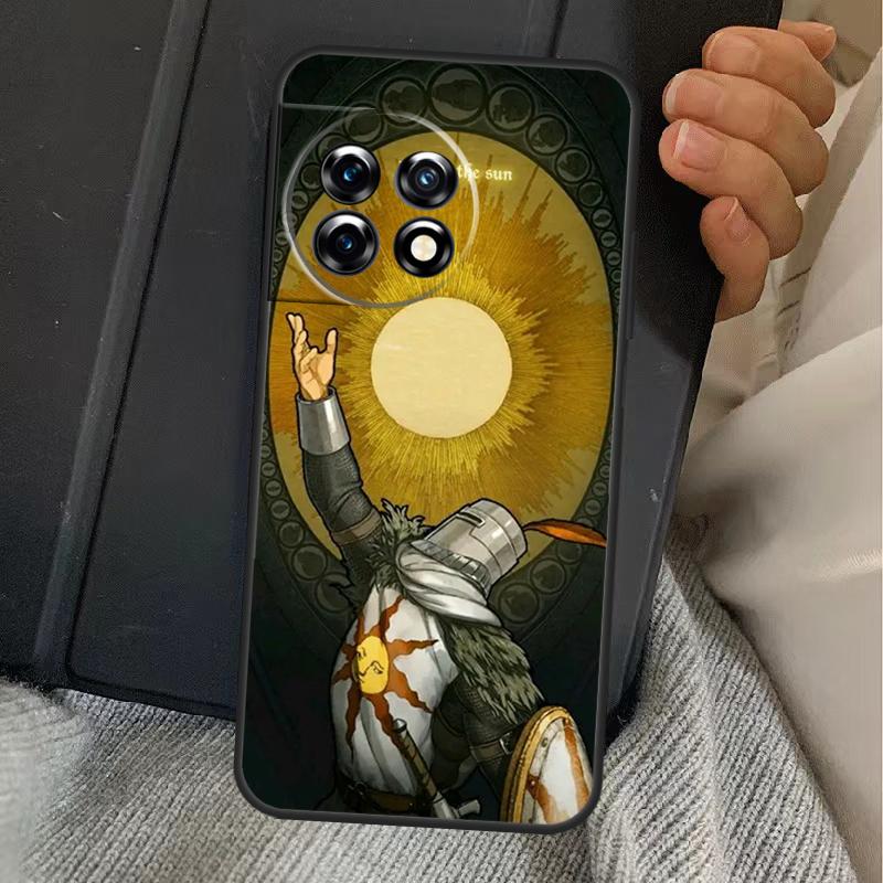 Praise the Sun Dark Souls Case For OnePlus 13R 12R 10R 13T 10T 8T 15 13 12 11 Nord CE 4 3 2 Lite N20 N30 Nord 5 Cover