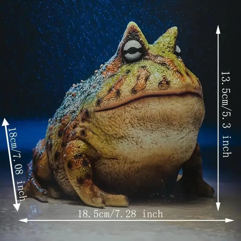 New Product Creative Simulation Frog Resin Craft Courtyard Decoration Animal Model Ornament Desk Decoration Home Accessories