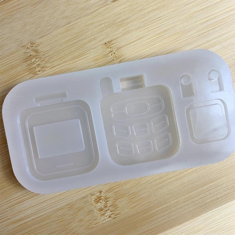 Resin Shaker Molds Silicone Resin Casting Molds Epoxy Quicksand Molds for DIY Pendant Charms Jewelry Making Accessories