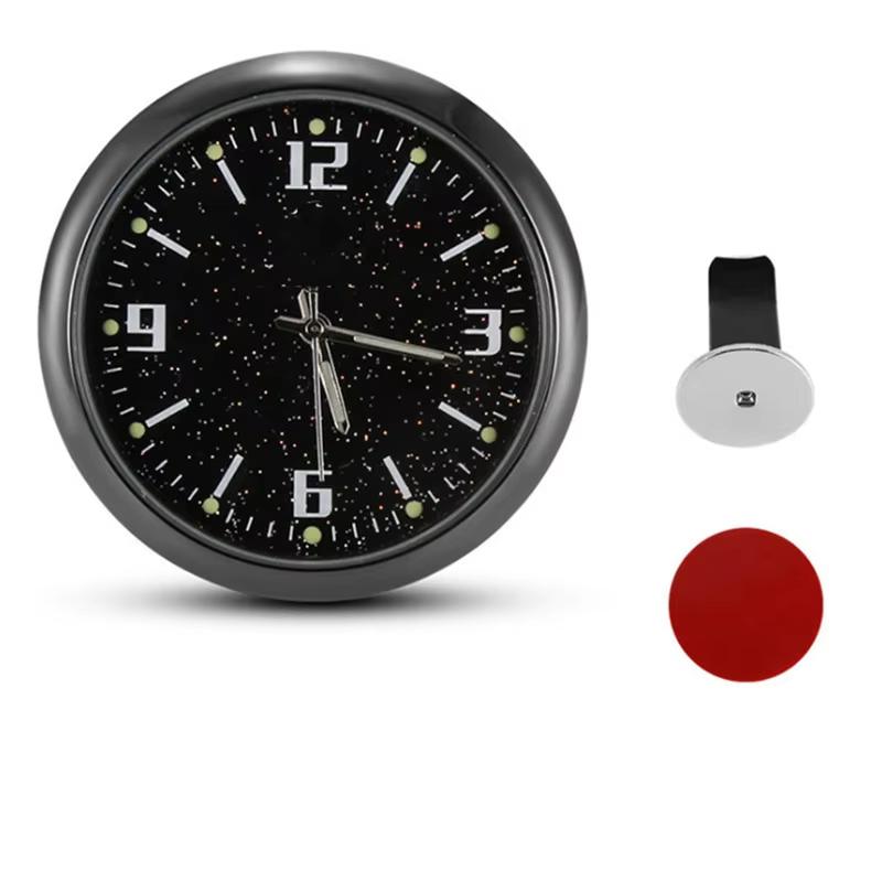 

Luminous Car Clock Analog Electronic Watch Stick-On Smart Car Clock Boat Bike Mechanics Quartz Clocks Car Interior Decorative