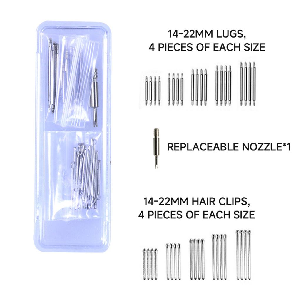 Watch Repair Tool Set Watchband Disassembly and Replacement Tool Watch Adjuster Handheld Watchband Disassembly Pliers storage