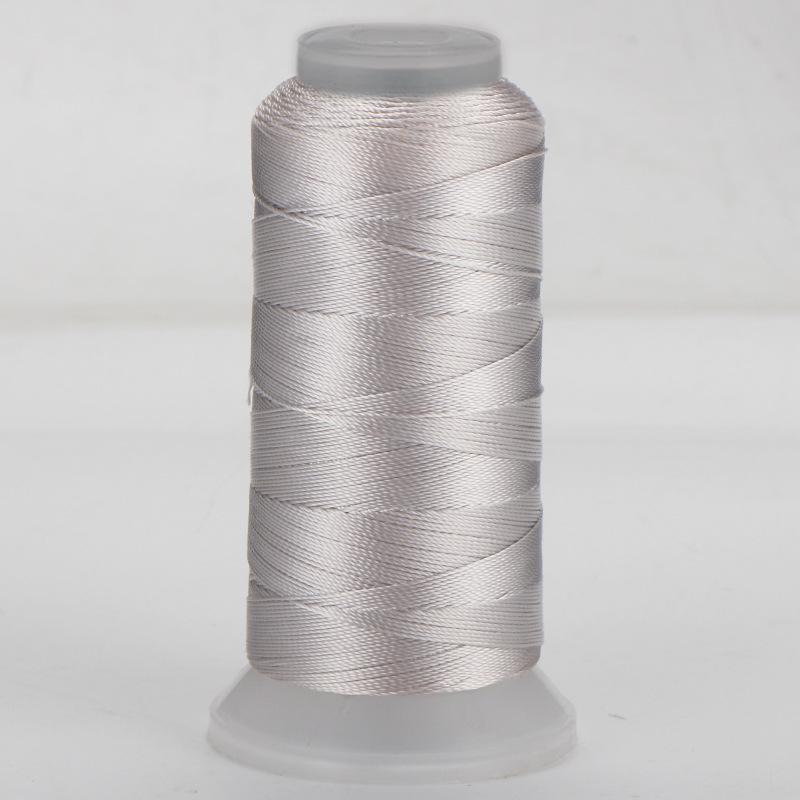 Czerwony pleciony sznurek 0,8 mm 18-żyłowy do nawlekania koralików, węzłów chińskich, frędzli, owijania drutem i bransoletek DIY.