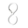 8pcs Plastic S Shaped Hook Multifunctional Kitchen Hanger Coat Hook Hanging Hooks  Storage