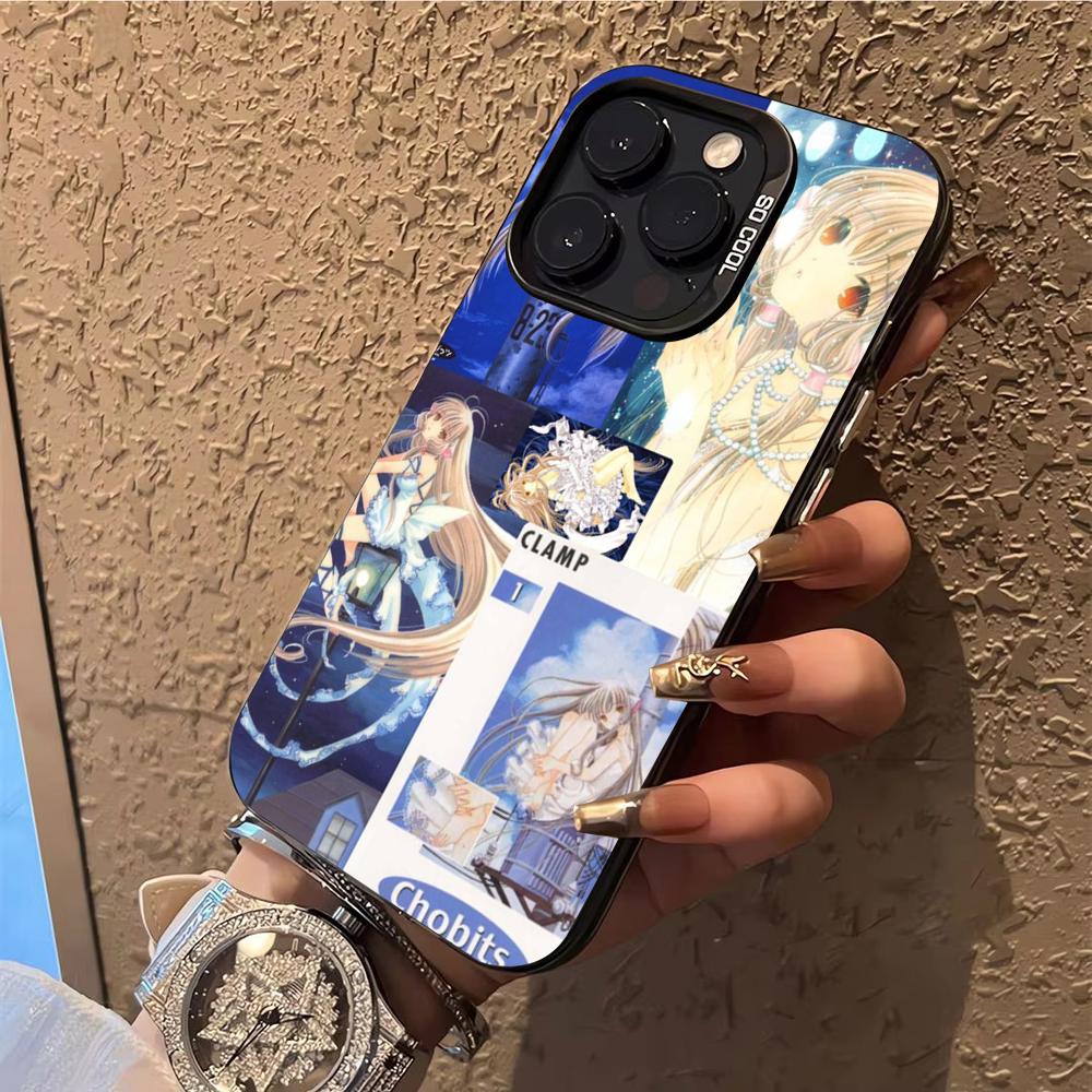 C-Chobits Phone Case Phone Case For iPhone 14 16 15 11 12 13 Pro Max Mini Plus Shockproof Cover