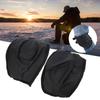 Winter Fishing Warm Knee Pads Protective Guard Wrap Brace with Hook and Loop Strap