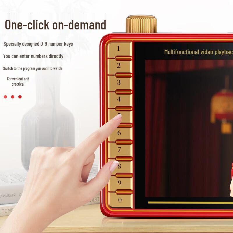 SAST P101S Portable Senior Multimedia Player CN plug (adapter included)