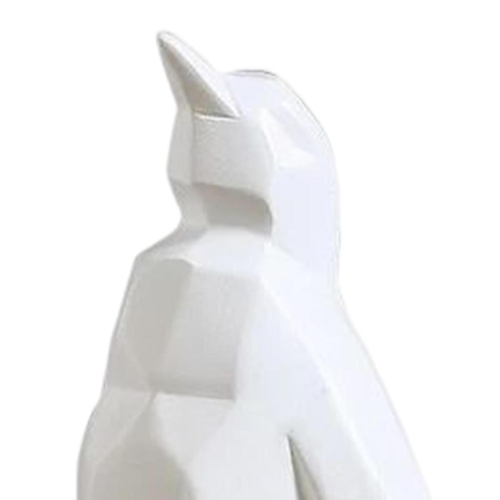 Tučňák Socha Umění Figurka Sbírka Ozdoba Pryskyřice Soška pro Krb Stůl Obývací Pokoj Domácí Dekorace Narozeniny