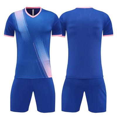 Neues Kinder-Fußballtrikot-Set, Trikot für Jungen und Mädchen zum Spielen, Sporttraining, Kurzarm, Schnelltrocknend