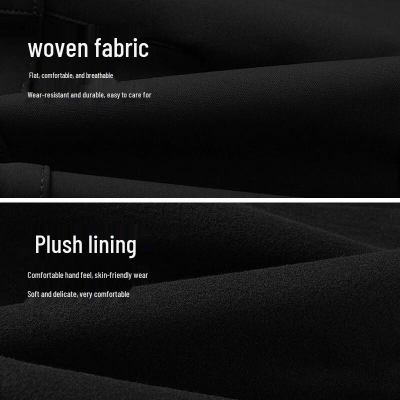 

HLA Men s Trisolaris Logo Fleece-Lined Tapered Casual Pants 32