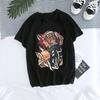 Unisex's T-Shirt Kaus Grafis Anime Demon Slayer Uniseks Tanjirou Kamado Kaus Wanita Kimetsu Kaus Wanito Printed Harajuku T-shirt