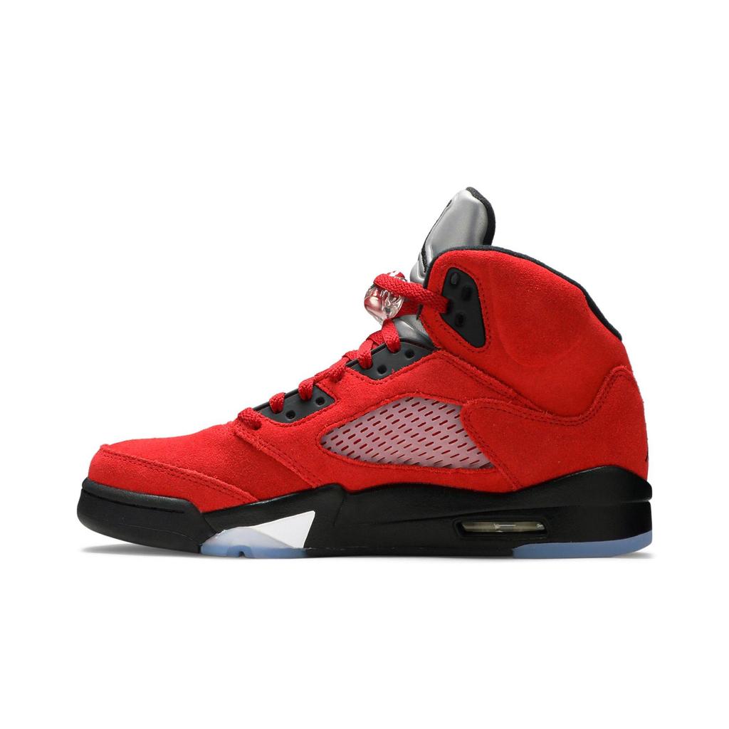 Air Jordan 5 Retro 'Raging Bull' 2021 (Unisexo) Zapatillas de Baloncesto Vintage Rojo Varsity / Negro / Blanco DD0587 600