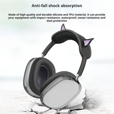 Ear Pad Case Cover Headband Cover 360-Degree Protection Shockproof Easy To Install Headphone Protective Cover for AirPods Max