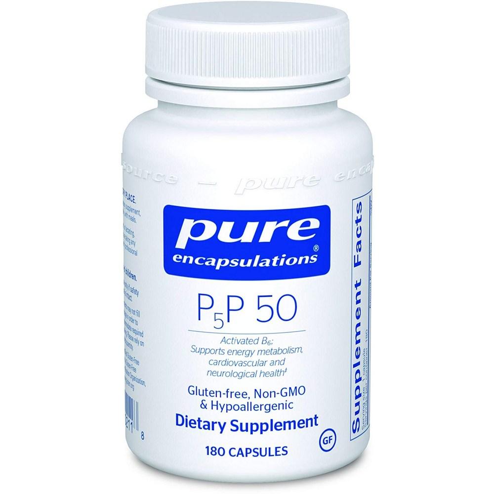 Pure Encapsulations P5P 50 Activated B6 Capsules 1 pcs 180 Tablets