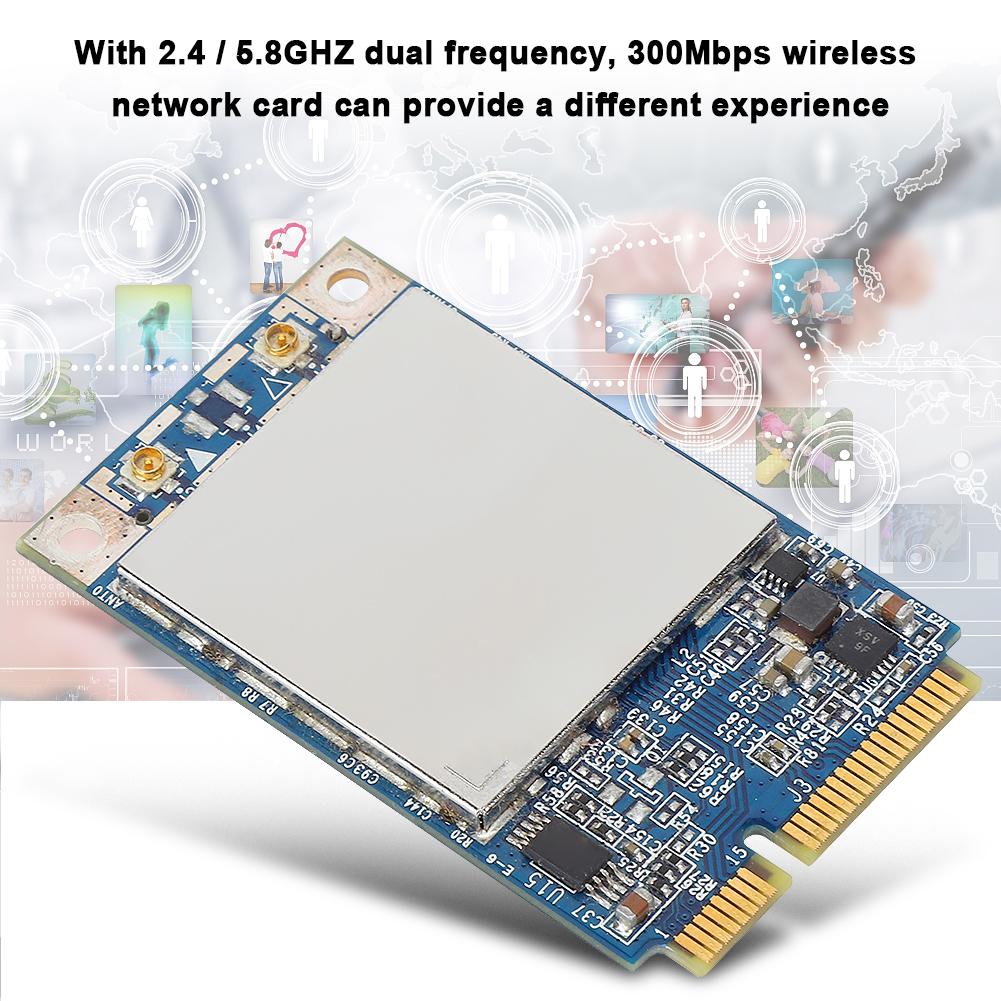 WIFI Card Dual Band 2.45.8GHZ 300M Mini PCI E For Mac Pro MB988z A BCM94322MC