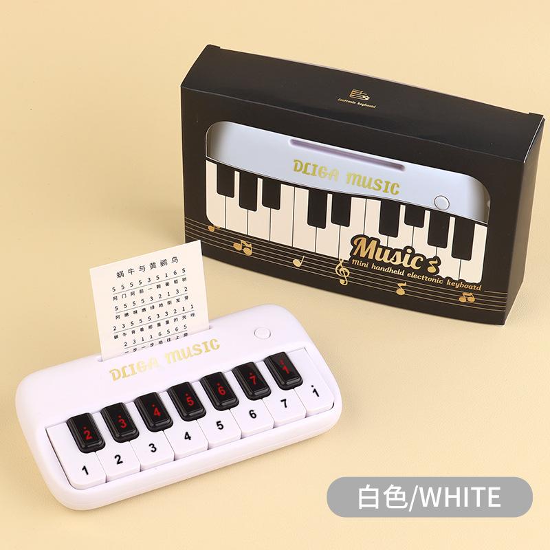 Travel Size 15 Keys Digital Keyboard Kids Mini Electronic Piano Kids Musical Instrument Learning Playthings ideal for Kids Gift Idea