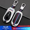 Zinc Alloy +Silicone Car Key Case Cover For Mercedes Benz C S Class W206 W223 S350 C260 C300 S400 S450 S500 2022 2023 2024 UU4