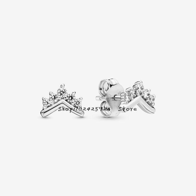 

Новые модные женские серьги из стерлингового серебра S925, оригинальные серьги-гвоздики с крыльями генеалогического древа, серебряные женские серьги-кольца с ромашками белый