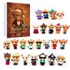2026 Animal Christmas Advent Calendar Acrylic Blind Box Toy Adults Collectible Holiday Countdown Gift