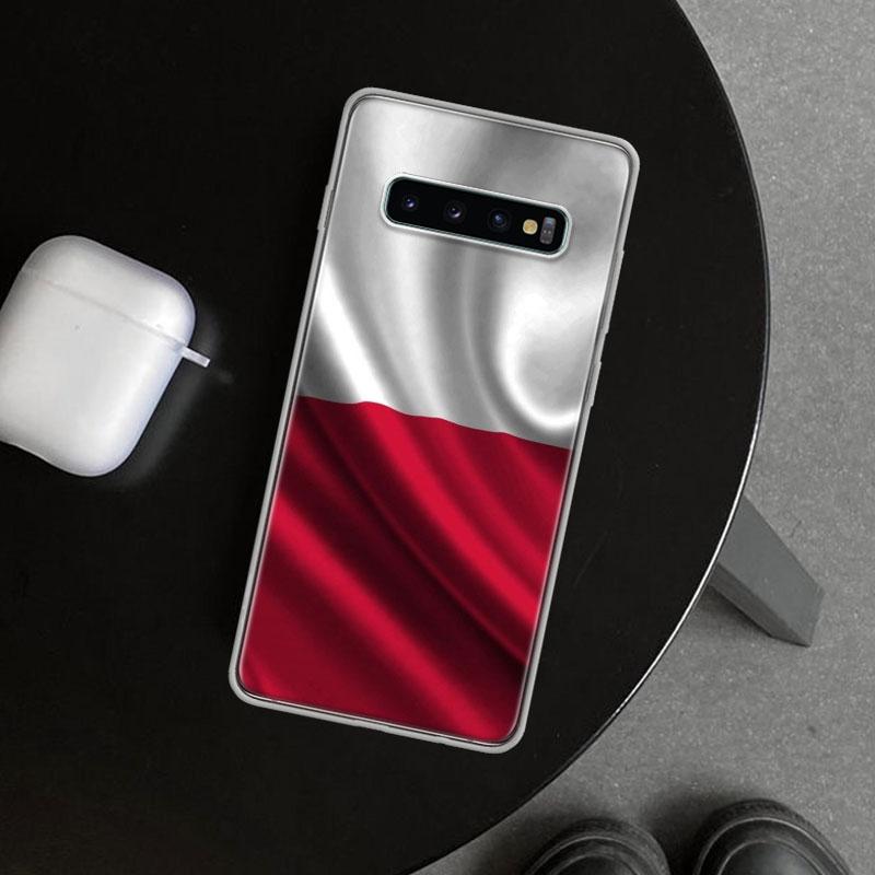 Poland Flag Phone Case Cover for Samsung Galaxy S26 S25 Edge S24 S23 Ultra S22 Plus S21 FE S20 + Art Customized Fundas Galaxy S2