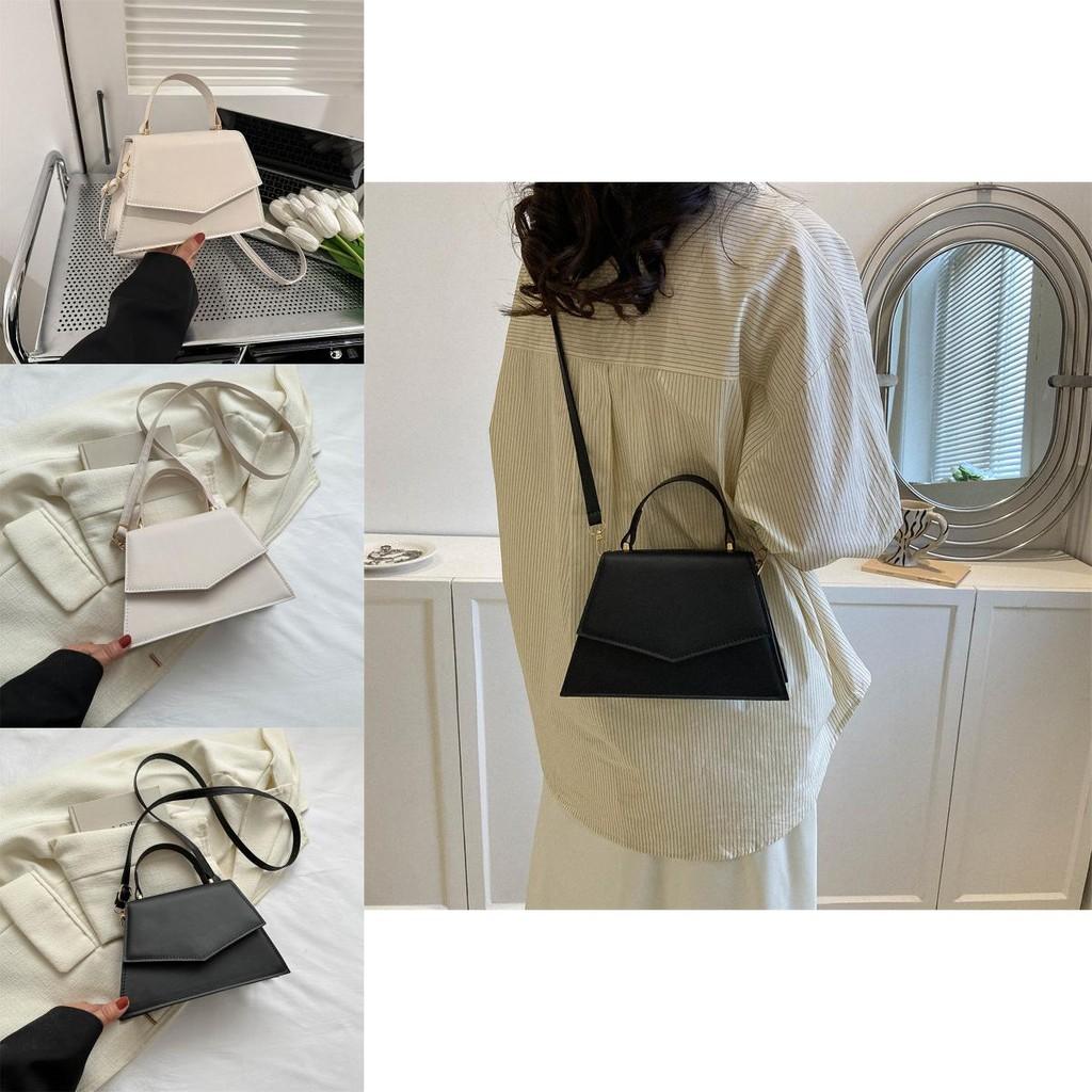 Trendy Casual Pu Leather Small Square Bag Versatile Shoulder Handbag For Daily Use