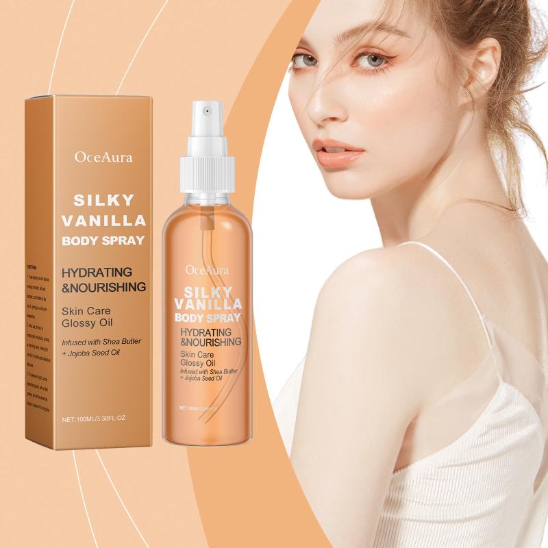 Body Oil For Glowing Skin Elasticity Enhanced Hydrating Silky Glossy Jojoba Oil Organic Body Massage Oil Spray one size
