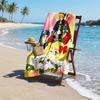 Candy Candy Fashion Beach Towel: Ideal for Summer Adventures Soft, absorbent and quick drying suitable for swimming and bathing