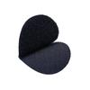10Pcs Hook & Loop Sticky Self Adhesive Round Dots 6x6cm Circles Magic Tape Black