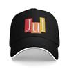 Rapper JUL Casual Baseball Cap Summer French Singer Logo Trucker Hat Sunscreen Hunting Hip Hop Hats Unisex Unisex Baseball Caps
