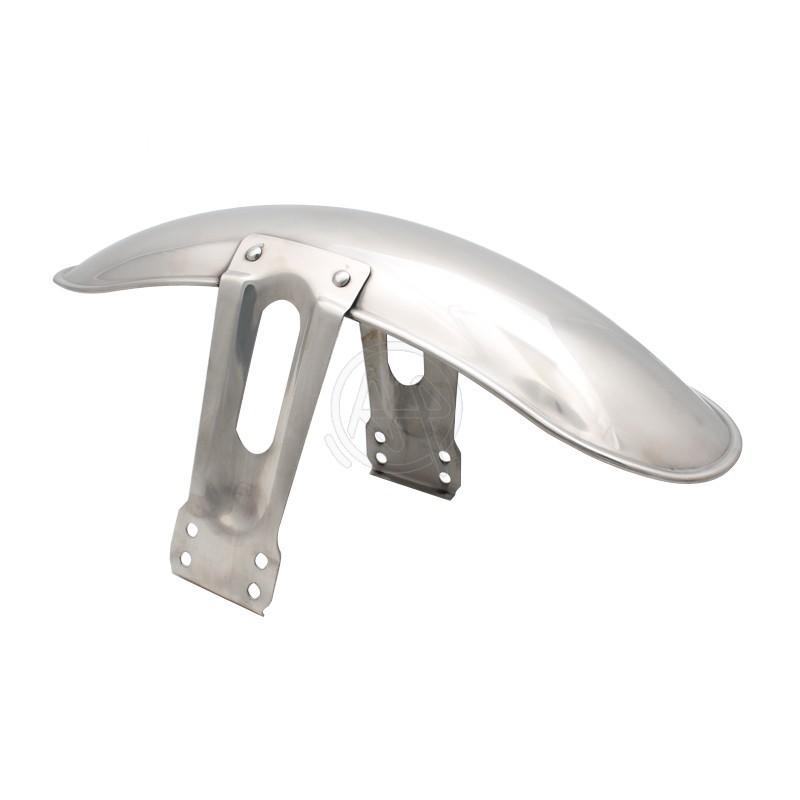 Chrome Metal Motorcycle Front Fender Mud Guard Cover Protector for CG125 250 Cafe Retro Modification