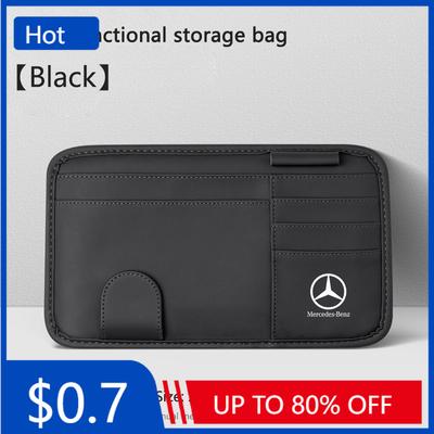 Autoaufkleber Neues Auto Sonnenschutz Multifunktionale Aufbewahrungstasche Für Mercedes Benz W205 W204 W203 W212 GLC CLA GLA AMG C180 C200 C300 C63