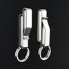 Anti-Lost Hanging Clip Stainless Car Keys Clip Waist Hanging Keyring Holder Belt