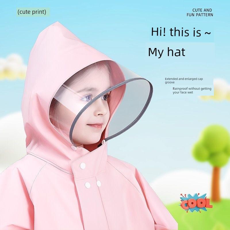 New Style Kidsren's Raincoat for Boys and Girls, Universal Full-Body Waterproof Raincoat for Kindergarten and Primary School Students, Special for