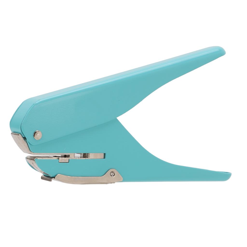 Single Hole Punch 10 Pages Practical Manually Shiitake Shape Hole Puncher Single with Positioning Ru