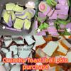 New Crunch Squishy Toast Slow Rise Squishy Squeeze Round Blocks Crunchy Filled ASMR Anti Stress Release Hand Relax Gift Toy