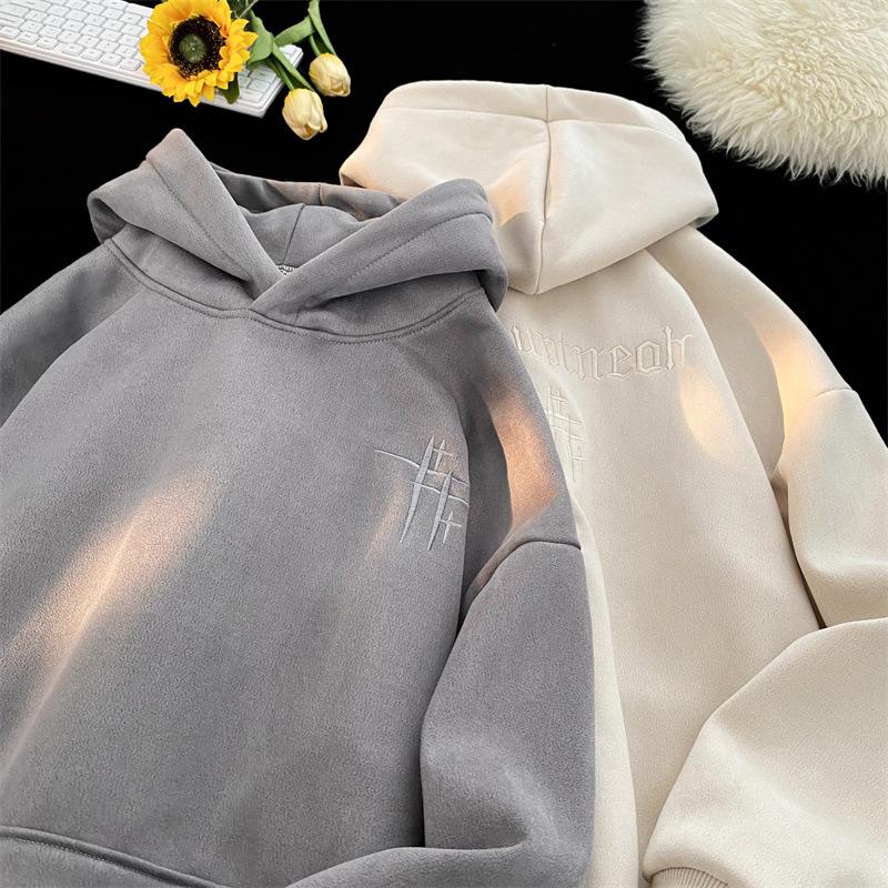 Hanorac Blockbuster pentru femei Primăvară și Toamnă Jachetă cu glugă Vintage Top cu imprimeu trendy de marcă