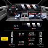 Car Interior Center Console Transparent TPU Protective Film Anti-scratch Sticker For LeadingIdeal Lixiang L7 L8 L9