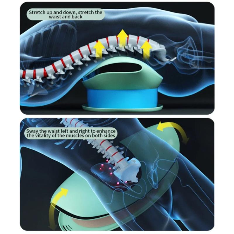 Intelligent home charging waist deep hot compress vibration reduction and relaxation muscle electric massager lumbar massage