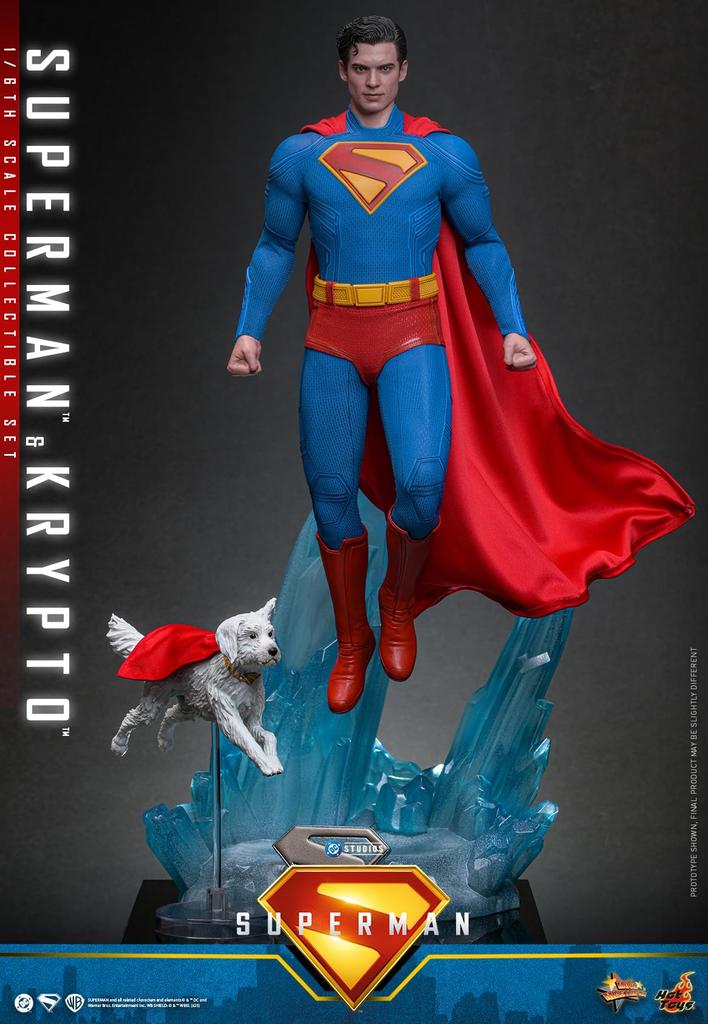 Movie Masterpiece Superman Superman Krypto Maßstabsfigur (2025) und 1/6