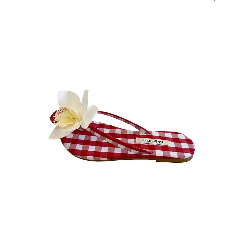 Sandals Decorations Flower Shoe Accessories Vacation Style Removable Butterfly Orchid Shoes Charms DIY Shoe Buckle Clogs Buckle