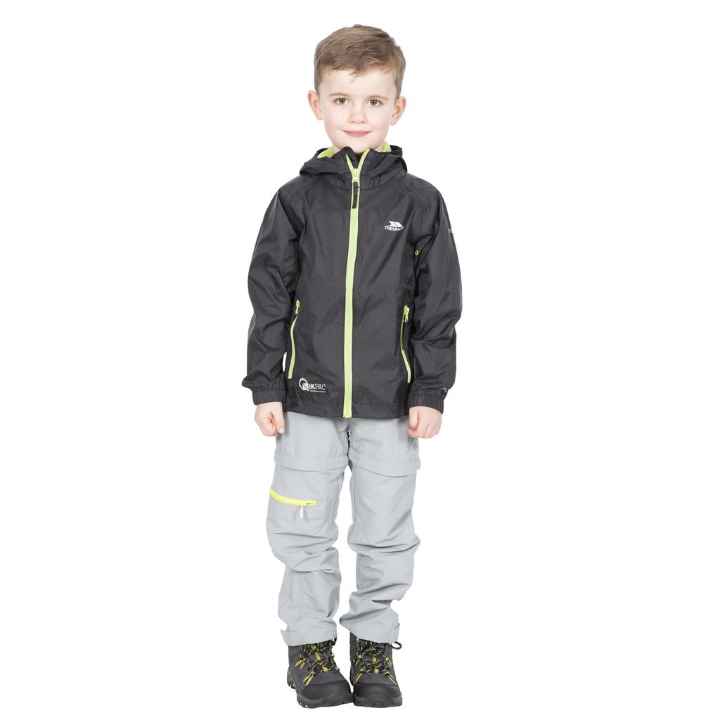 Trespass Childrens/Kids Qikpac Waterproof Packaway Jacket